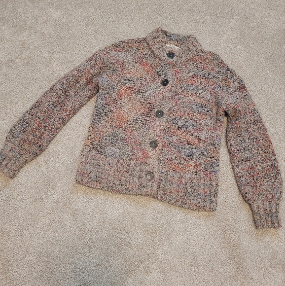 Madewell Sadler Cardigan Button Up Merino Wool Blend Size XS - Picture 3 of 7